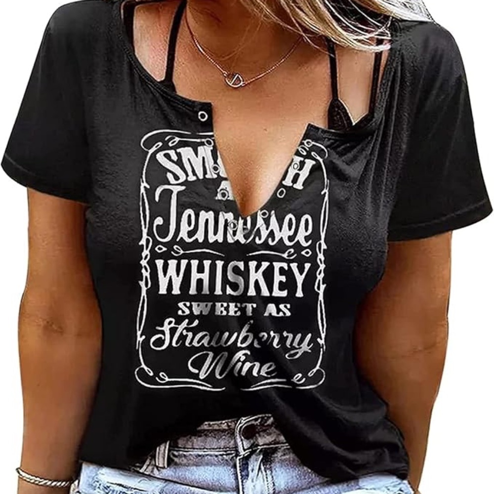 Black Graphic Tee